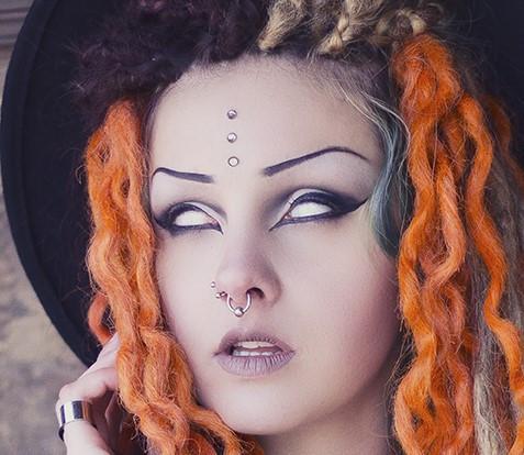 Blind White Halloween Contact Lenses - Image 6