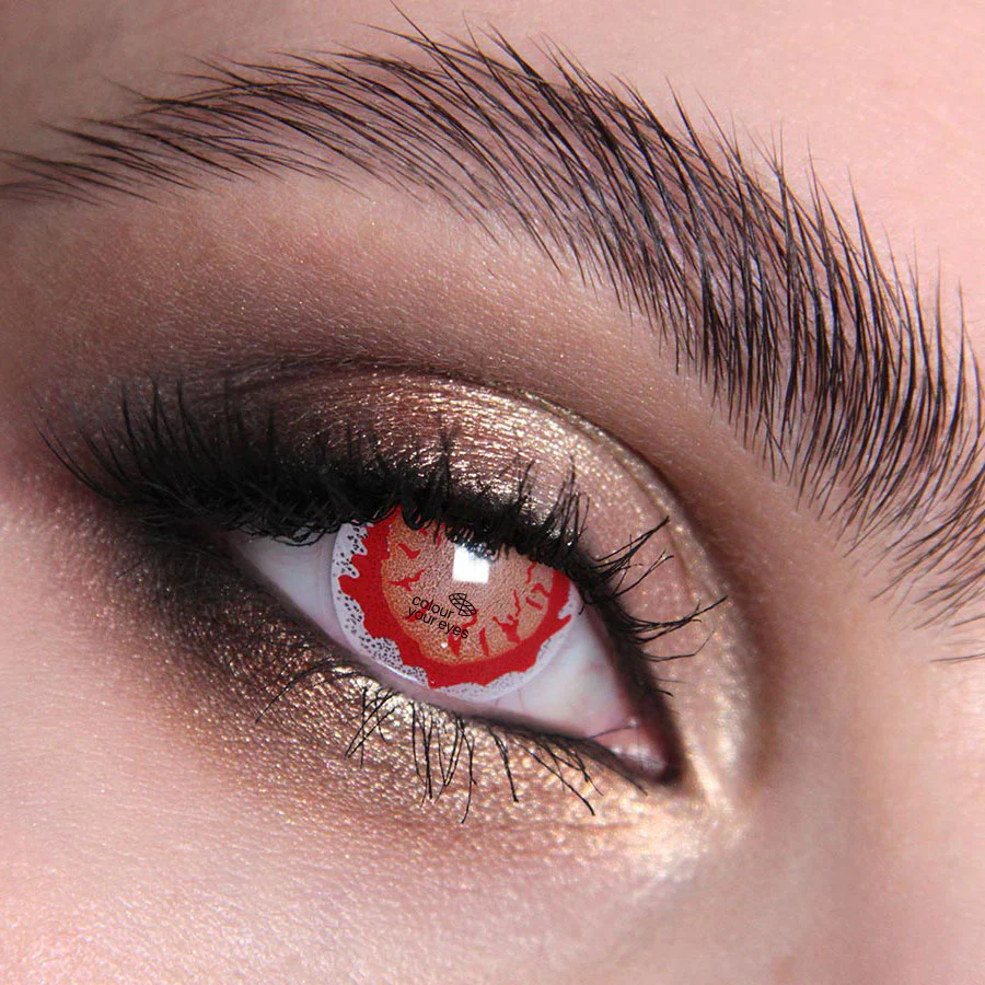 Blind Afterlife Halloween Contact Lenses
