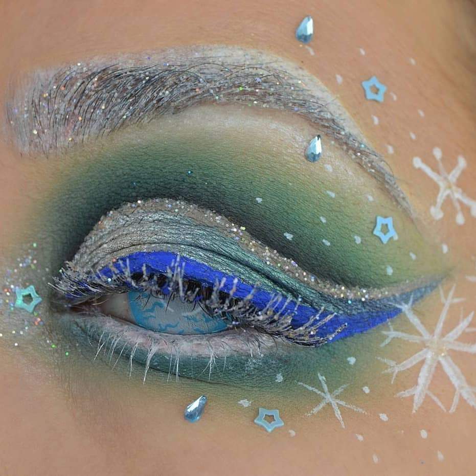 Blind Lightning Halloween Contact Lenses - Image 2