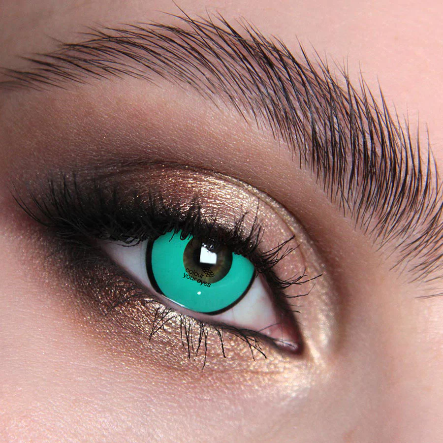 Eggi Weg Green Halloween Contact Lenses