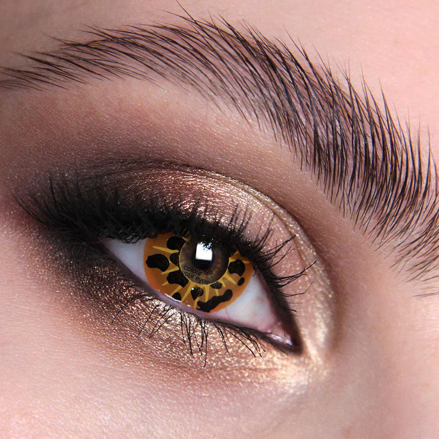 Infected Halloween Contact Lenses