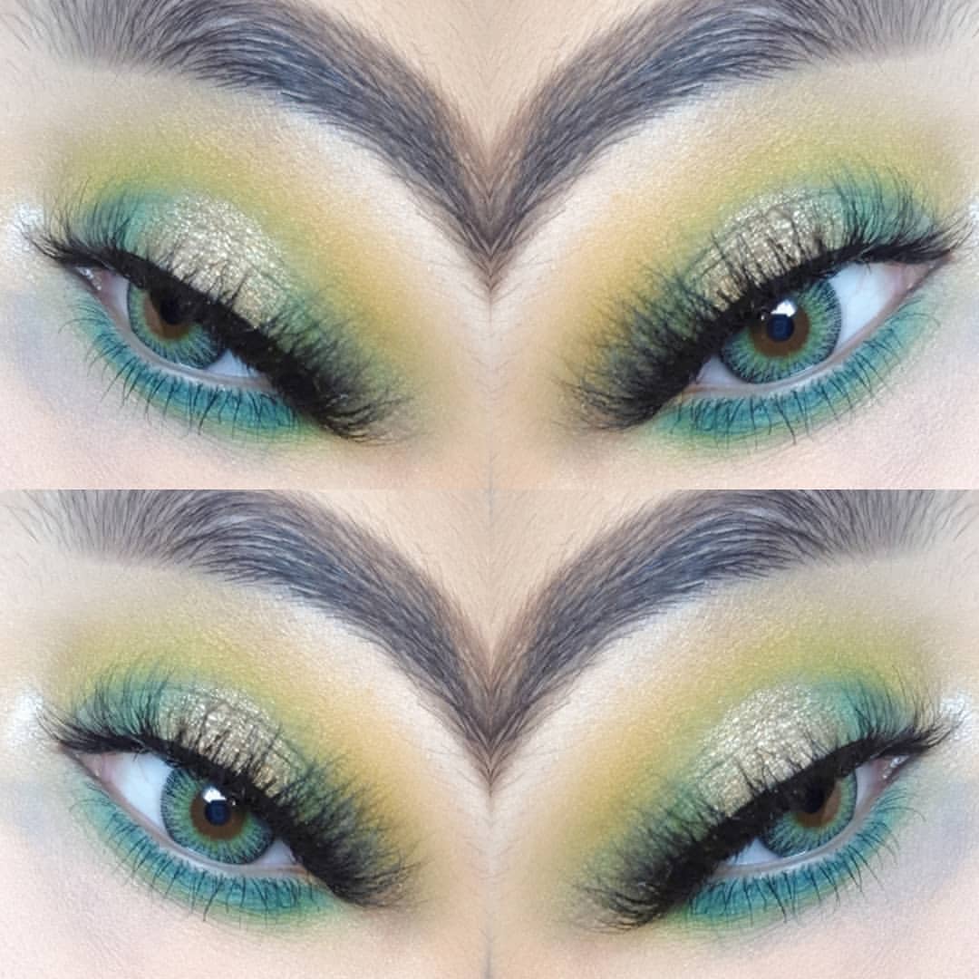 Pacific Turquoise Natural Coloured Contact Lenses - Image 2