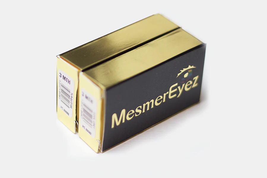 Platinum Indigo Natural Coloured Contact Lenses - Image 5