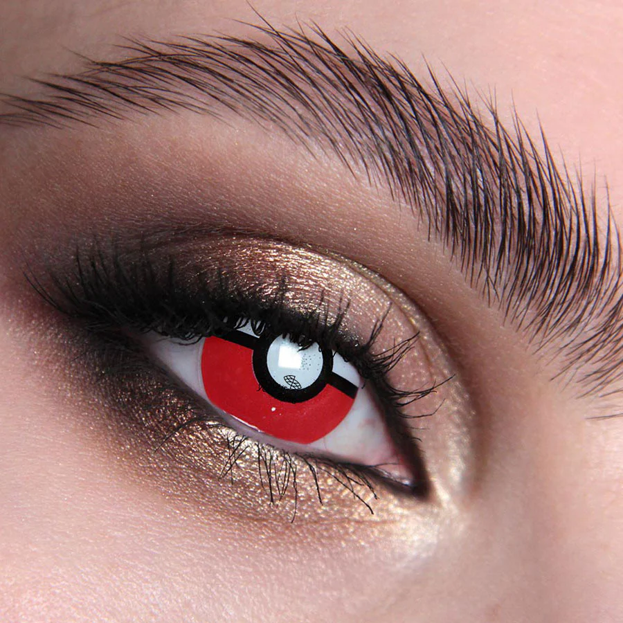 Pokemon Pokeball Blind Halloween Contact Lenses