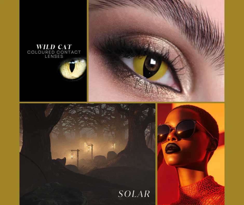Wild Cat Halloween Contact Lenses - Image 2