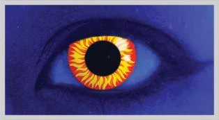 Wolf Eye Halloween Contact Lenses - Image 2